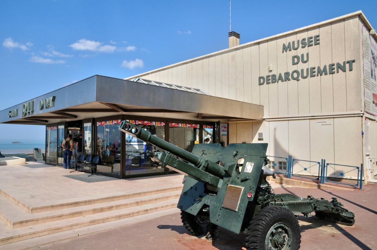 Les Volets Bleus - Duplex Proche Plage Et Centre Arromanches-les-Bains Exterior photo